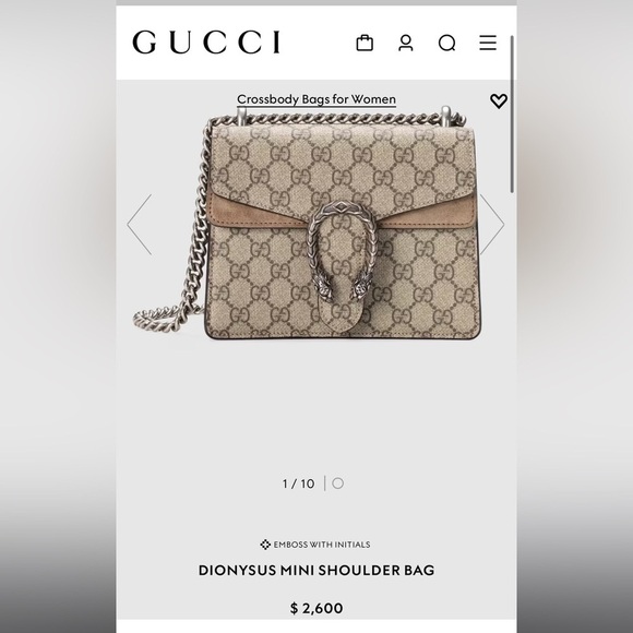 AUTHENTIC Gucci Dionysus Small Handbag - Picture 4 of 4